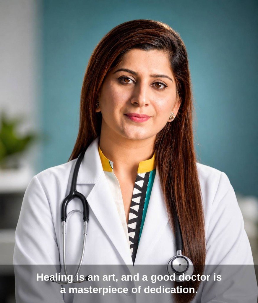 Dr Sana Akram portrait