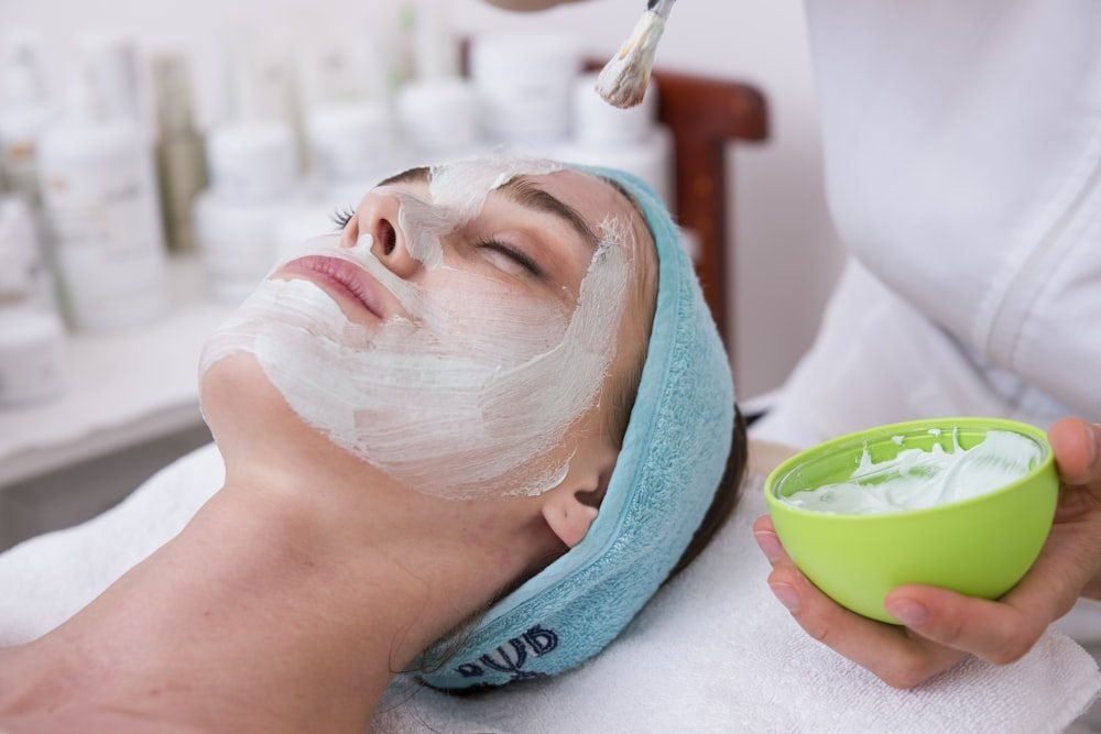 Before facial rejuvenation treatment