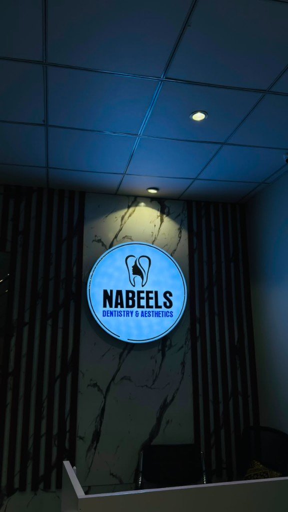 Nabeels Dentistry and Aesthetics sign